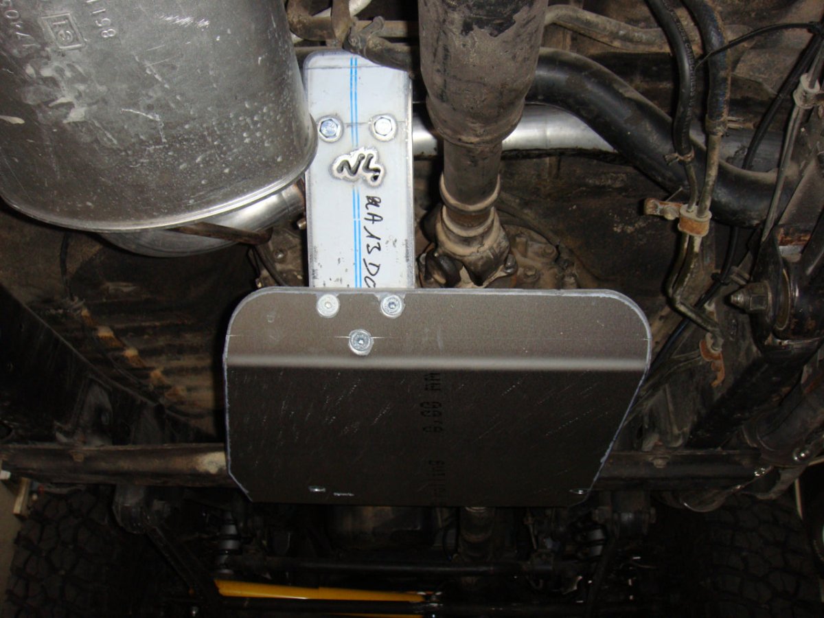 Ski de protection boîte de transfert en aluminium de 8mm pour Toyota LJ70 LJ73 KZJ70 KZJ73 N4-Offroad - Toyota 70 Series