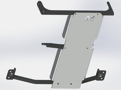 Ski de protection boîtes vitesses et transfert en aluminium de 8mm pour Toyota VZJ90 N4-Offroad - Toyota KZJ/KDJ 90/95