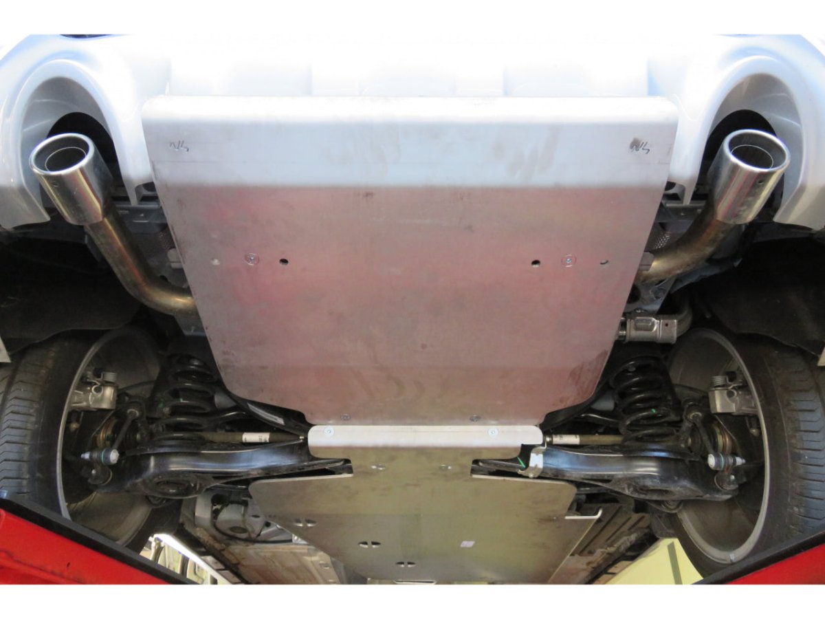 Ski de protection central en aluminium de 6mm pour Ford Kuga 4x4 2016-2020 N4-Offroad -