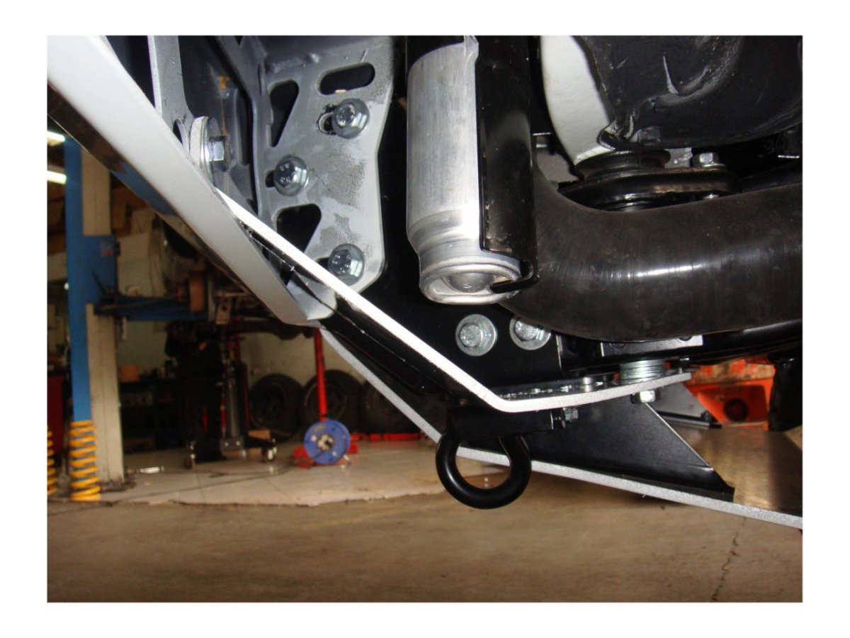 Ski de protection de bonbonne de climatisation en aluminium de 5mm pour Toyota HDJ80 N4-Offroad - Toyota HDJ80