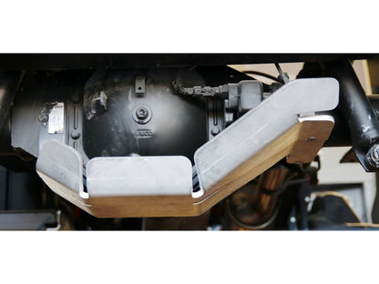 Ski de protection de nez de pont arrière en aluminium de 10mm pour Iveco Daily 3 4x4 phase 2 après 2019 N4-Offroad - Iveco Daily
