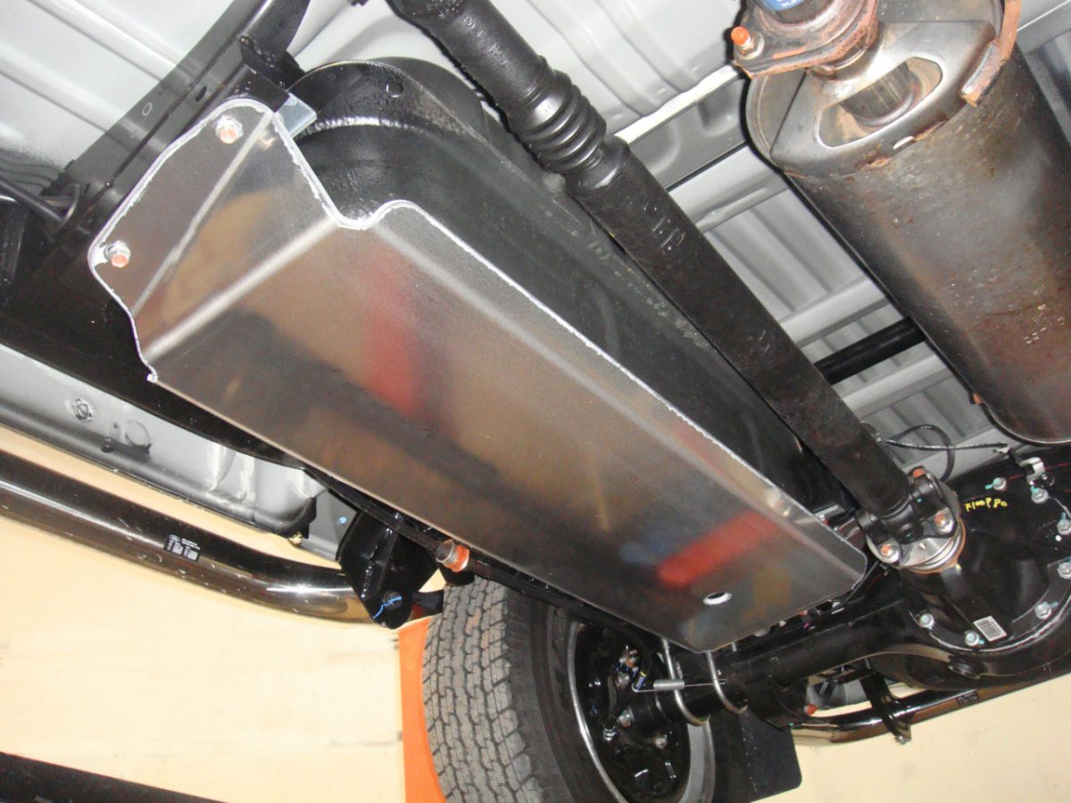 Ski de protection de réservoir en aluminium de 6mm pour Ford Ranger II et BT50 2006-2011 N4-Offroad -