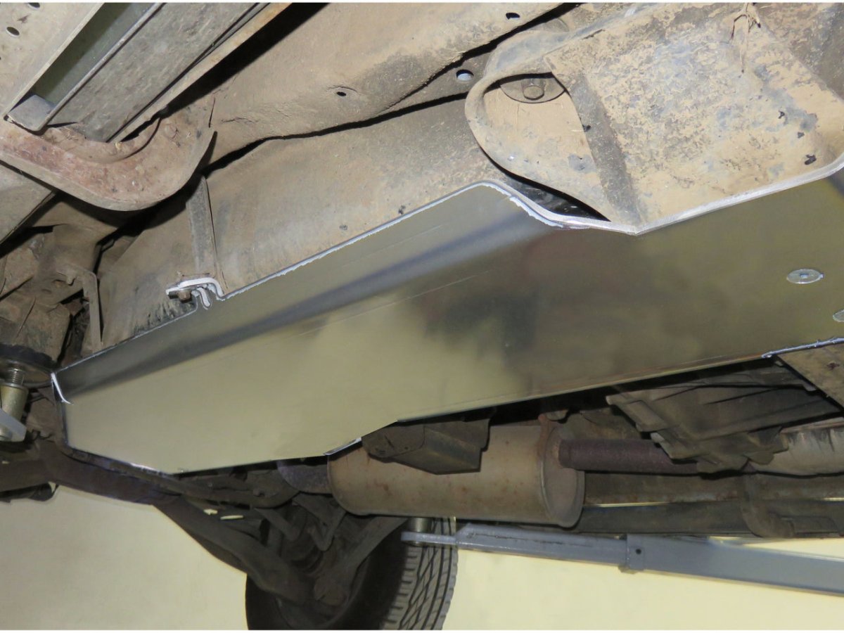 Ski de protection de réservoir et transmission en aluminium de 6mm pour Mitsubishi Pajero III et IV 5 portes N4-Offroad - Mitsubishi Pajero 2011-Present