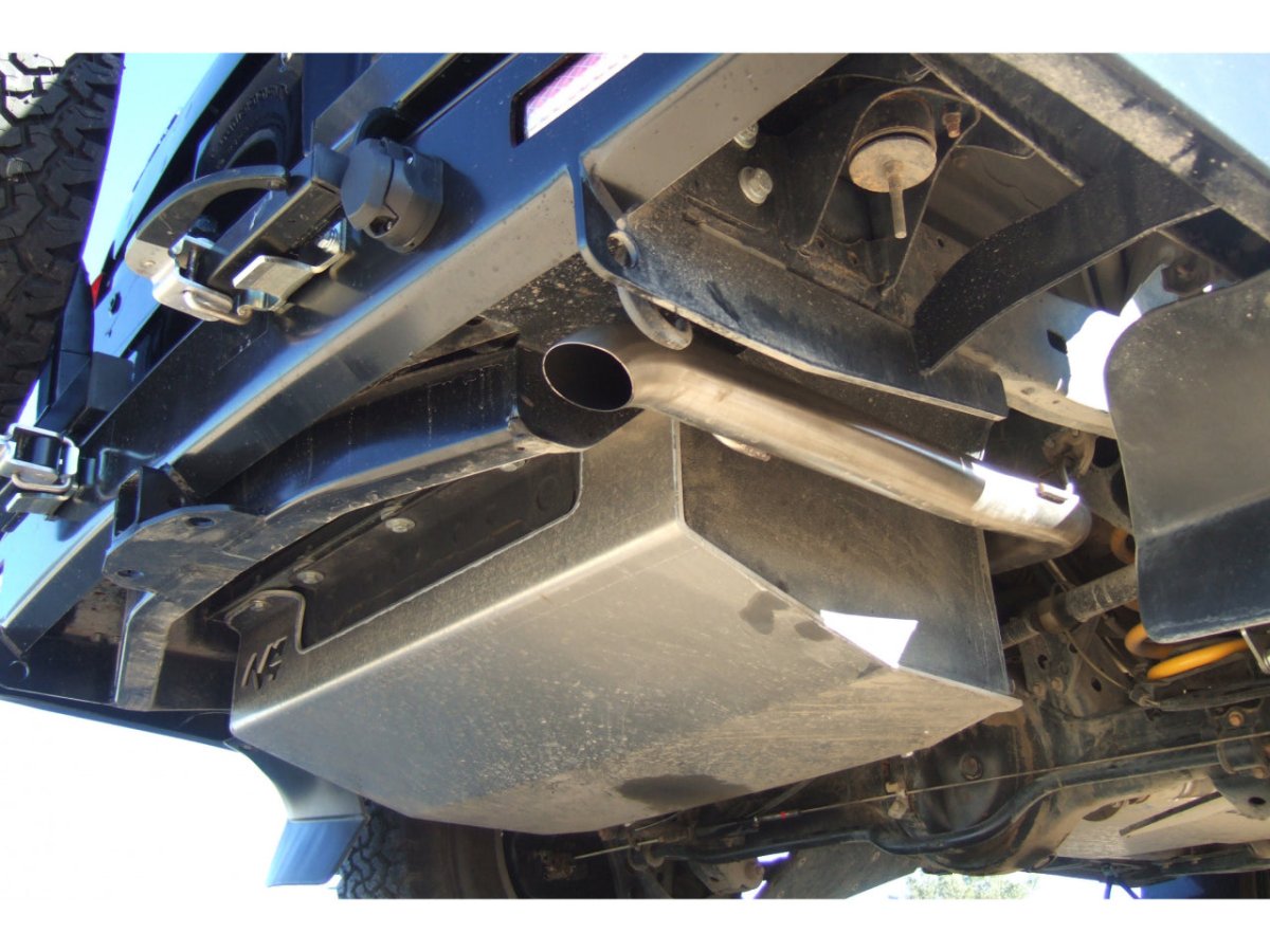 Ski de protection de réservoir supplémentaire en aluminium de 5mm pour Toyota HDJ100 N4-Offroad - Toyota HDJ100