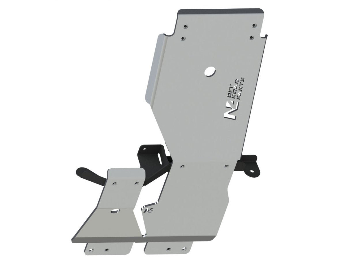 Ski de protection pont avant et boîte de vitesses en aluminium de 10mm pour Iveco Daily III 4x4 après 10/2019 N4-Offroad - Iveco Daily