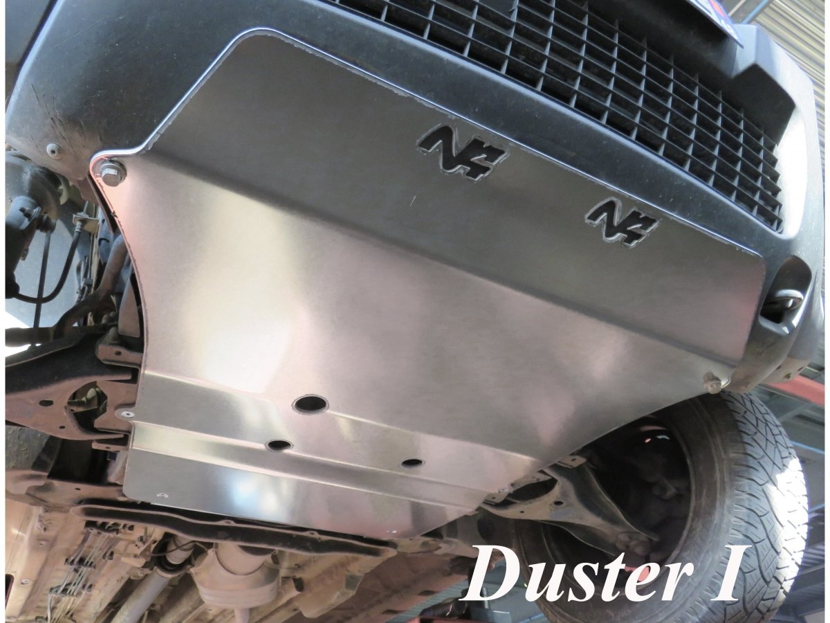 Ski protection avant aluminium 6mm Dacia Duster 2009-2023 N4-Offroad - Dacia Duster 2010-2023