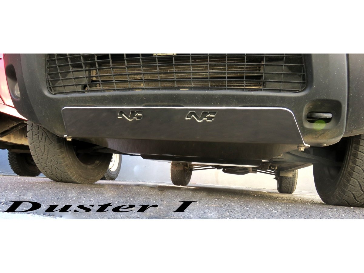 Ski protection avant aluminium 6mm Dacia Duster 2009-2023 N4-Offroad - Dacia Duster 2010-2023