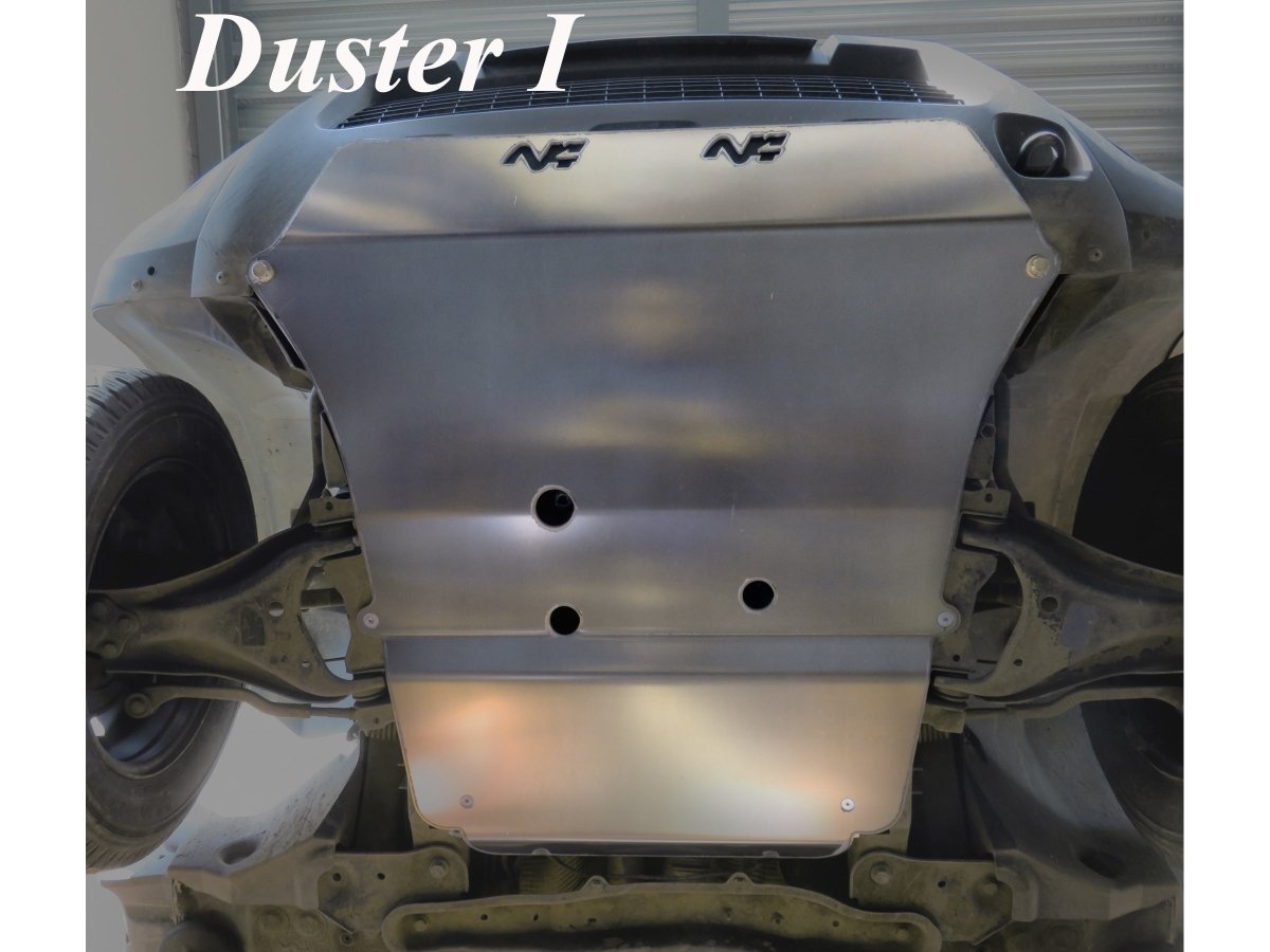Ski protection avant aluminium 6mm Dacia Duster 2009-2023 N4-Offroad - Dacia Duster 2010-2023