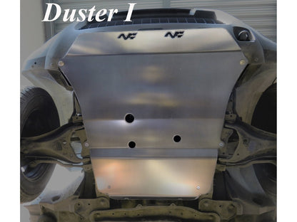 Ski protection avant aluminium 6mm Dacia Duster 2009-2023 N4-Offroad - Dacia Duster 2010-2023