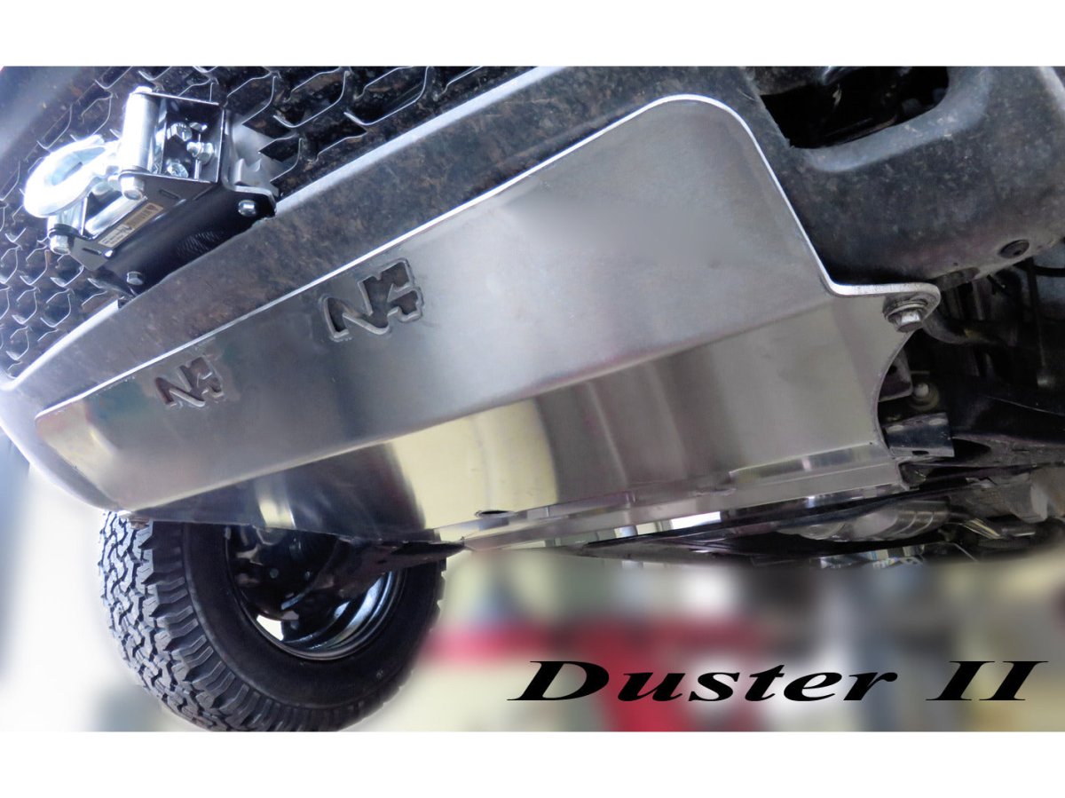 Ski protection avant aluminium 6mm Dacia Duster 2009-2023 N4-Offroad - Dacia Duster 2010-2023
