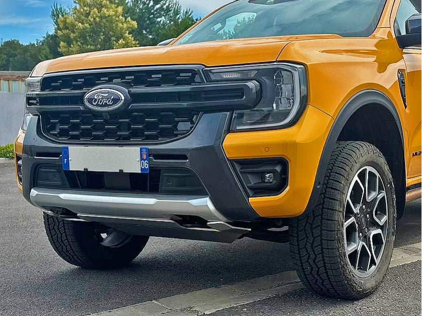 Ski protection avant aluminium 8mm Ford Ranger T9 2023+ N4-Offroad - Ford Ranger/Raptor 2023+