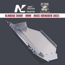 Ski Protection Avant Ineos Grenadier 8mm Aluminium - N4-Offroad - INEOS Grenadier