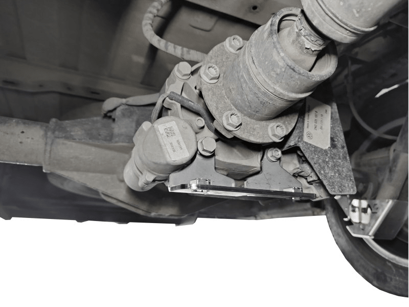 Ski protection différentiel arrière aluminium 8mm Volkswagen Crafter 2017+ 4motion / MAN TGE 2017+ N4-Offroad - MAN TGE4x4