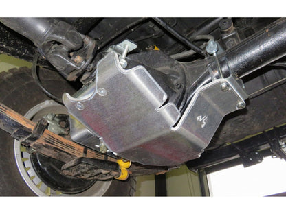 Ski protection nez pont arrière aluminium 8mm Toyota Land Cruiser Série 7 après 1999 N4-Offroad - Toyota 70 Series