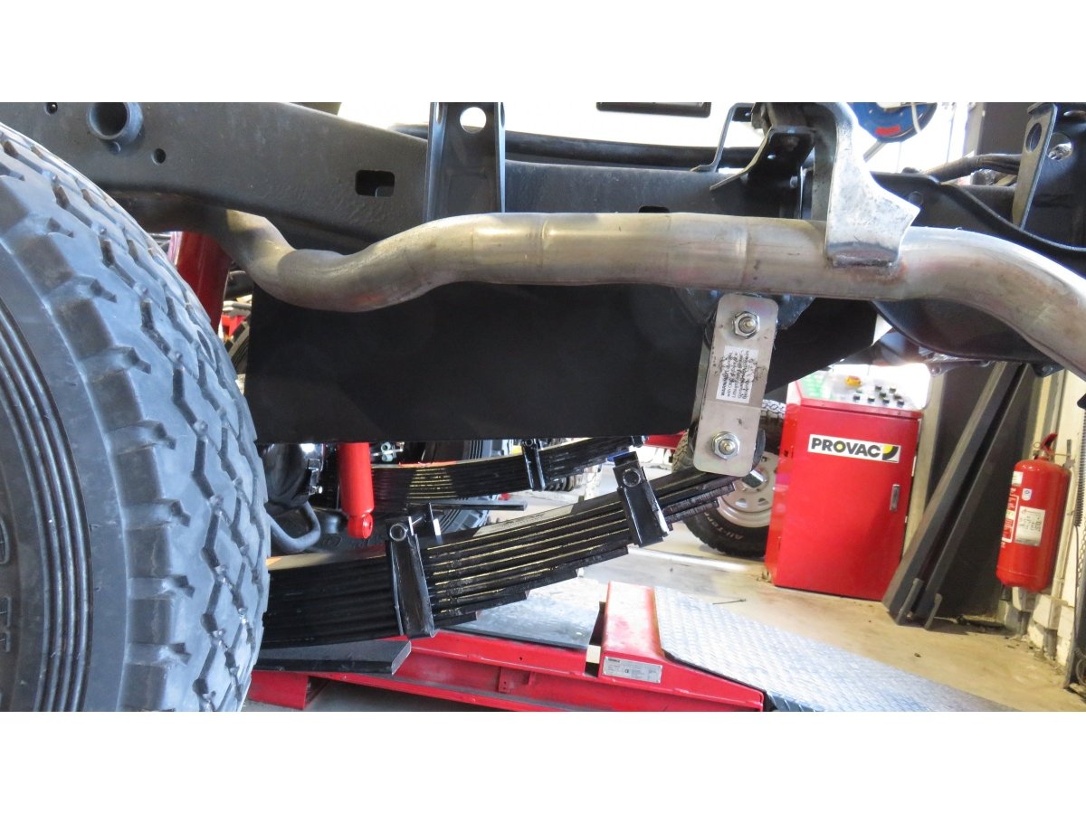 Réservoir supplémentaire auxiliaire inox 160L Toyota HZJ78 et HZJ79 simple cabine N4-Offroad -
