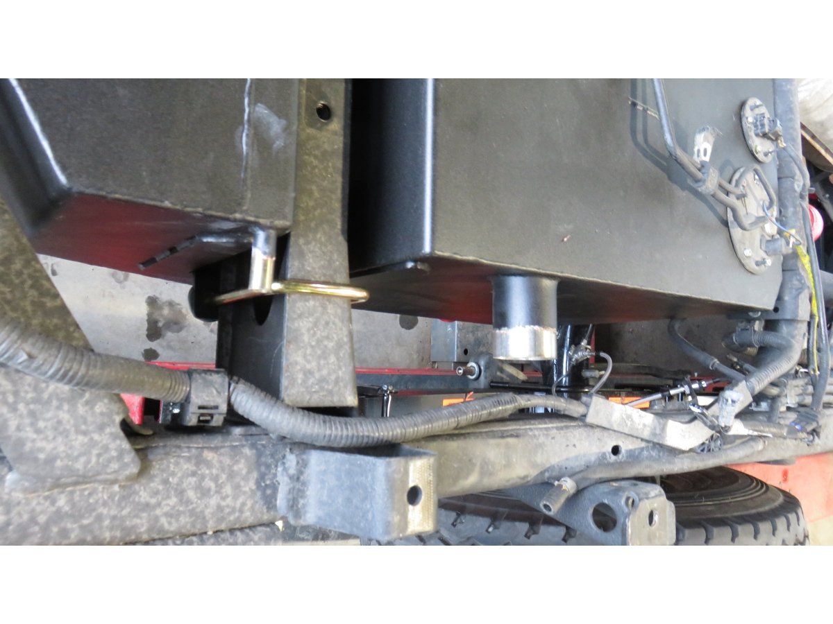 Réservoir supplémentaire auxiliaire inox 160L Toyota HZJ78 et HZJ79 simple cabine N4-Offroad -