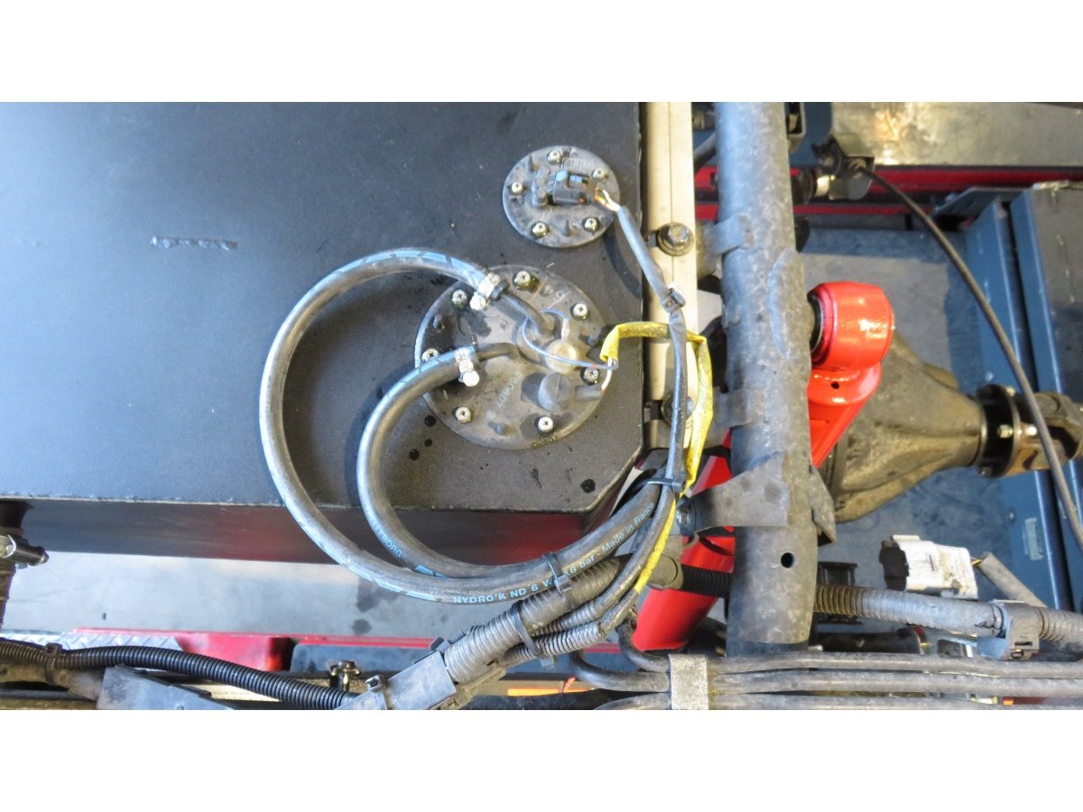 Réservoir supplémentaire auxiliaire inox 160L Toyota HZJ78 et HZJ79 simple cabine N4-Offroad -