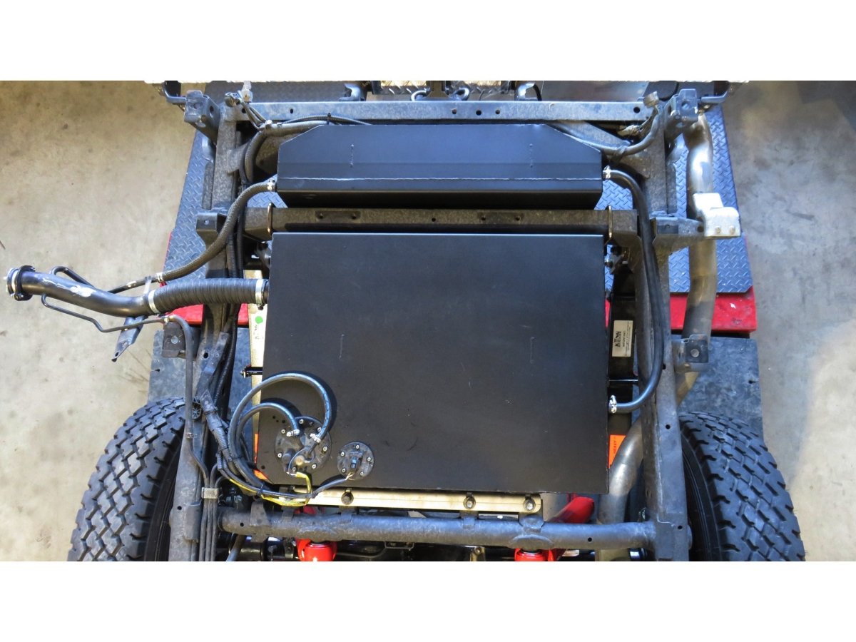 Réservoir supplémentaire auxiliaire inox 160L Toyota HZJ78 et HZJ79 simple cabine N4-Offroad -