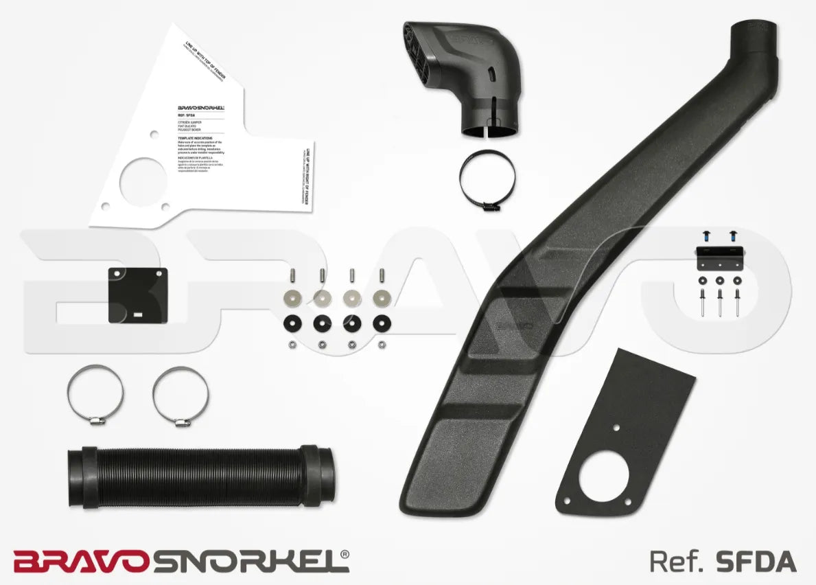 Snorkel Bravo 4x4 - Fiat Ducato 2006+ - Fiat Ducato 2006+