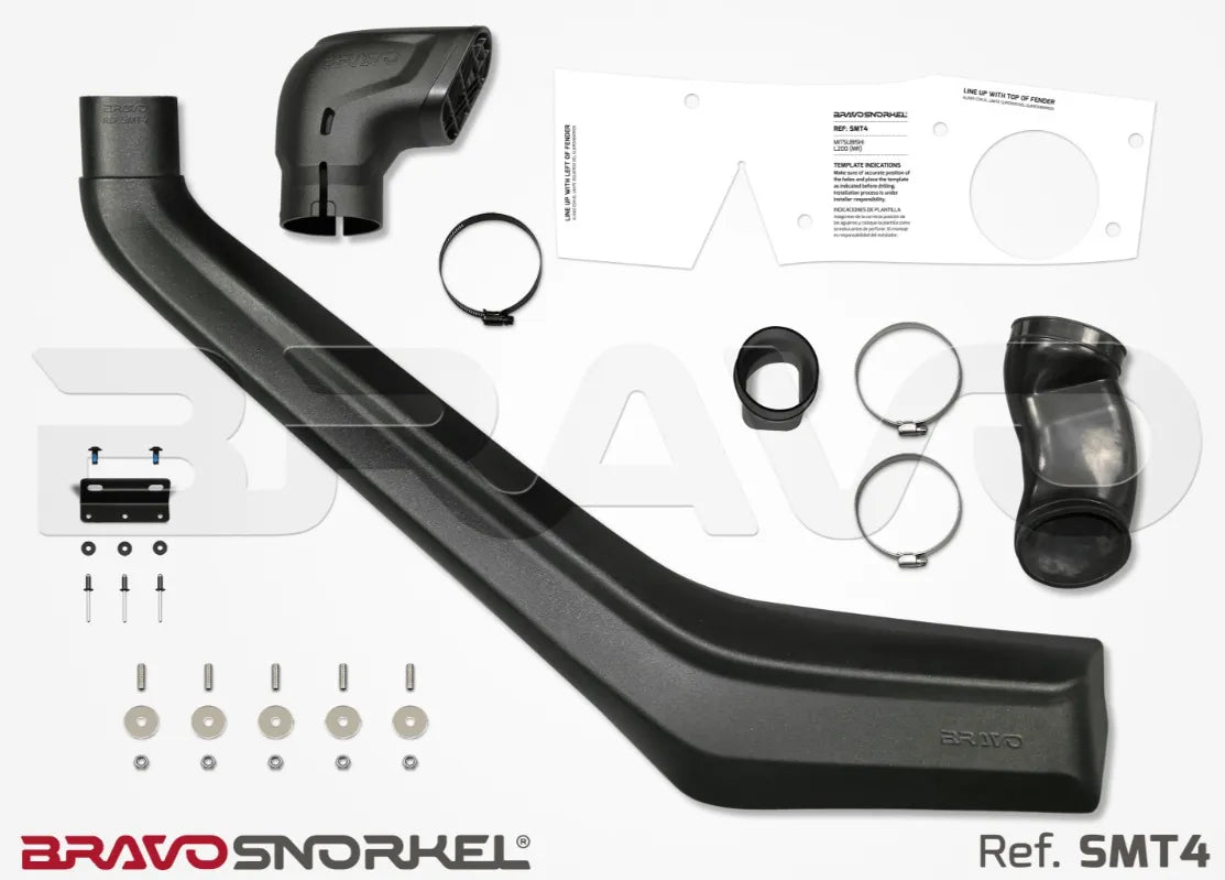 Snorkel Bravo 4x4 - Mitsubishi Triton L200 2019+ - Mitsubishi L200 2019+