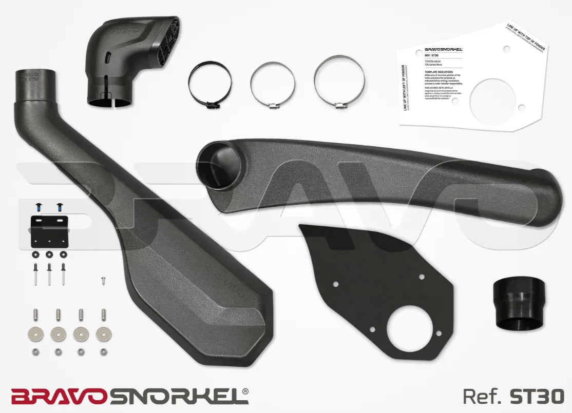 Snorkel Bravo 4x4 - Toyota Hilux Revo 2015+ - Toyota Hilux 2016+