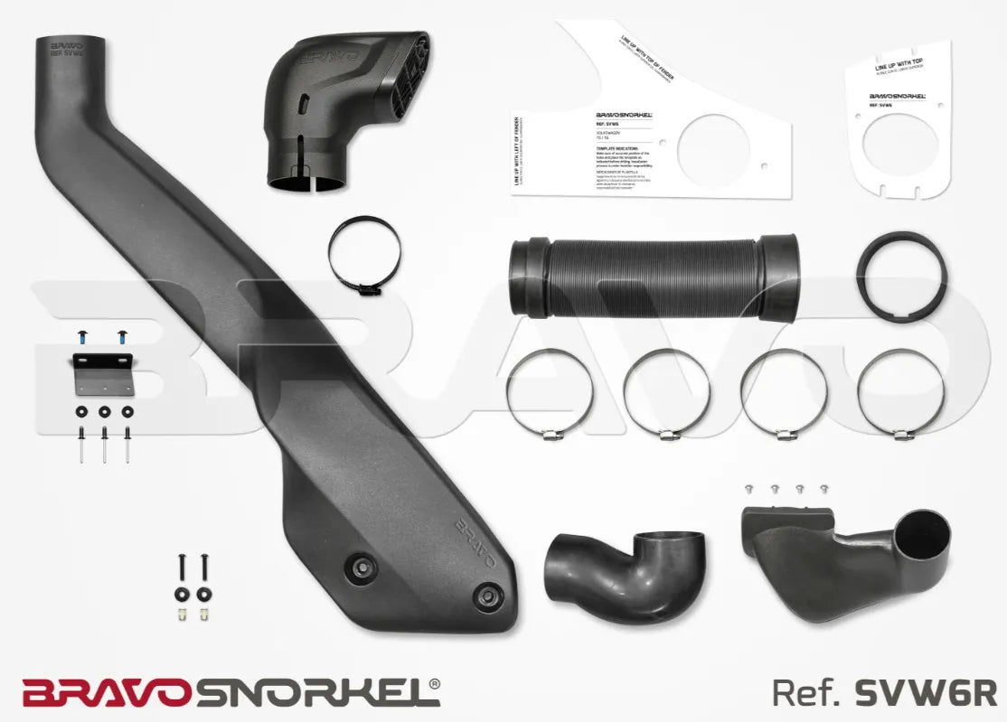 Snorkel Bravo 4x4 - Volkswagen Transporter T5/T6 - VW Transporter T5