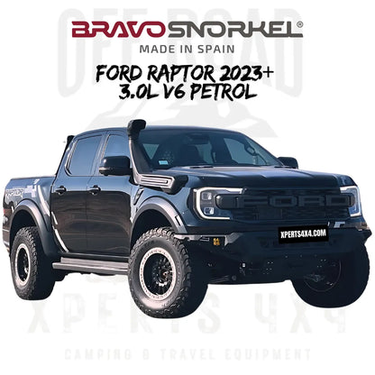 Snorkel Ford Ranger Raptor 2023 à Présent 3.0L PETROL - BRAVO SNORKEL - Ford Ranger/Raptor 2023+