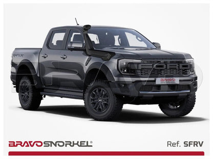 Snorkel Ford Ranger Raptor 2023 à Présent 3.0L PETROL - BRAVO SNORKEL - Ford Ranger/Raptor 2023+