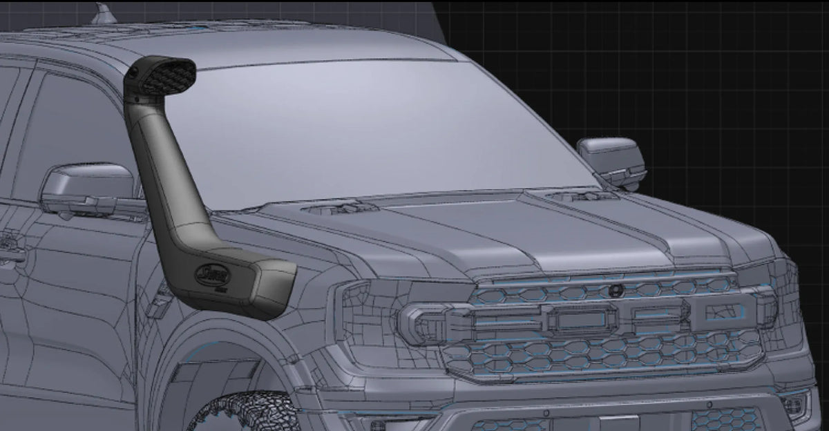 Snorkel Ford RAPTOR 2023+ | 3.0L V6 Essence | Safari 4x4 Armax - Ford Ranger/Raptor 2023+