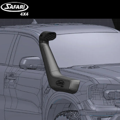 Snorkel Ford RAPTOR 2023+ | 3.0L V6 Essence | Safari 4x4 Armax - Ford Ranger/Raptor 2023+