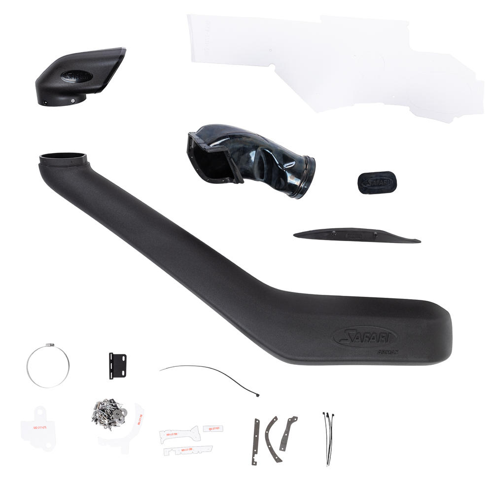 Snorkel Safari4x4 Armax - Ford Ranger T9 2023+ 2.0L 3.0L EcoBlue - Ford Ranger PHEV 2025+