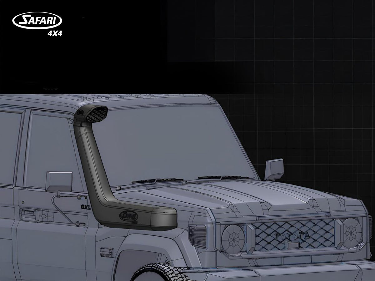 Snorkel Safari4x4 Armax - Toyota Land Cruiser HZJ7 GDJ7 GRJ7 2024+ - Toyota Land Cruiser 78/79