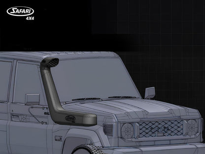 Snorkel Safari4x4 Armax - Toyota Land Cruiser HZJ7 GDJ7 GRJ7 2024+ - Toyota Land Cruiser 78/79