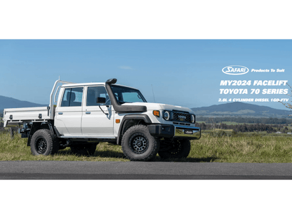 Snorkel Safari4x4 Armax - Toyota Land Cruiser HZJ7 GDJ7 GRJ7 2024+ - Toyota Land Cruiser 78/79
