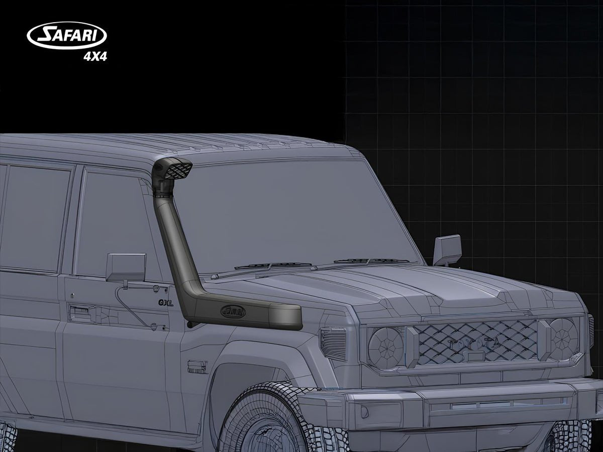 Snorkel Safari4x4 - Toyota Land Cruiser HZJ7 GDJ7 GRJ7 2024+ - Toyota Land Cruiser 78/79