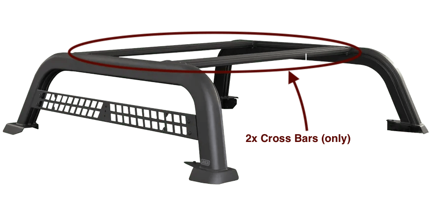 2x Barres de toit pour Bed Rack ARB (Option) - Ford Ranger/Raptor 2023+