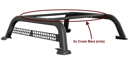 2x Barres de toit pour Bed Rack ARB (Option) - Ford Ranger/Raptor 2023+