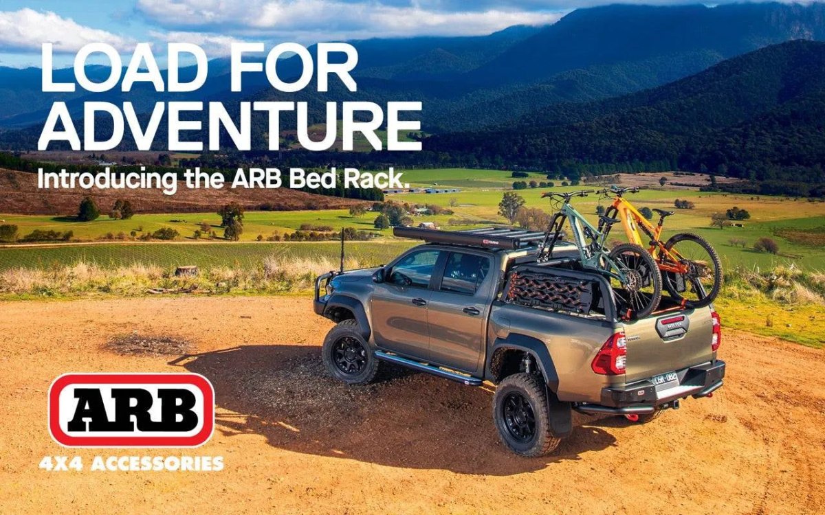 Bed Rack System ARB 4x4 + Galerie de toit Baserack | Ford Raptor 2023+ Double Cab - Ford Ranger/Raptor 2023+