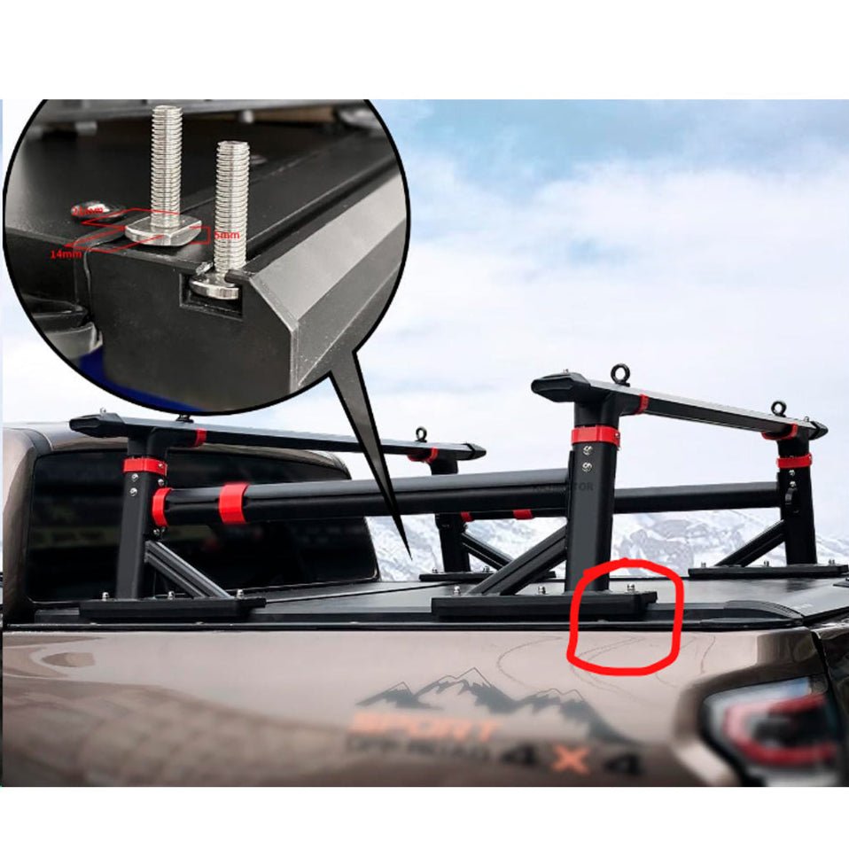 Bed Rack Universel Aluminium Pickup | BULLFACE - Dodge RAM 1500