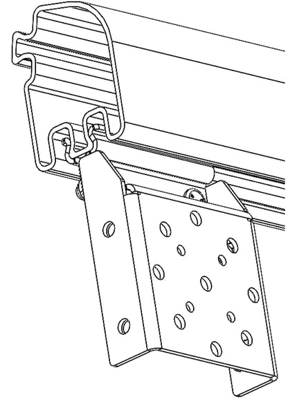 Kit de Support Simple pour Bed Rack ARB (Option) - Ford Ranger/Raptor 2023+