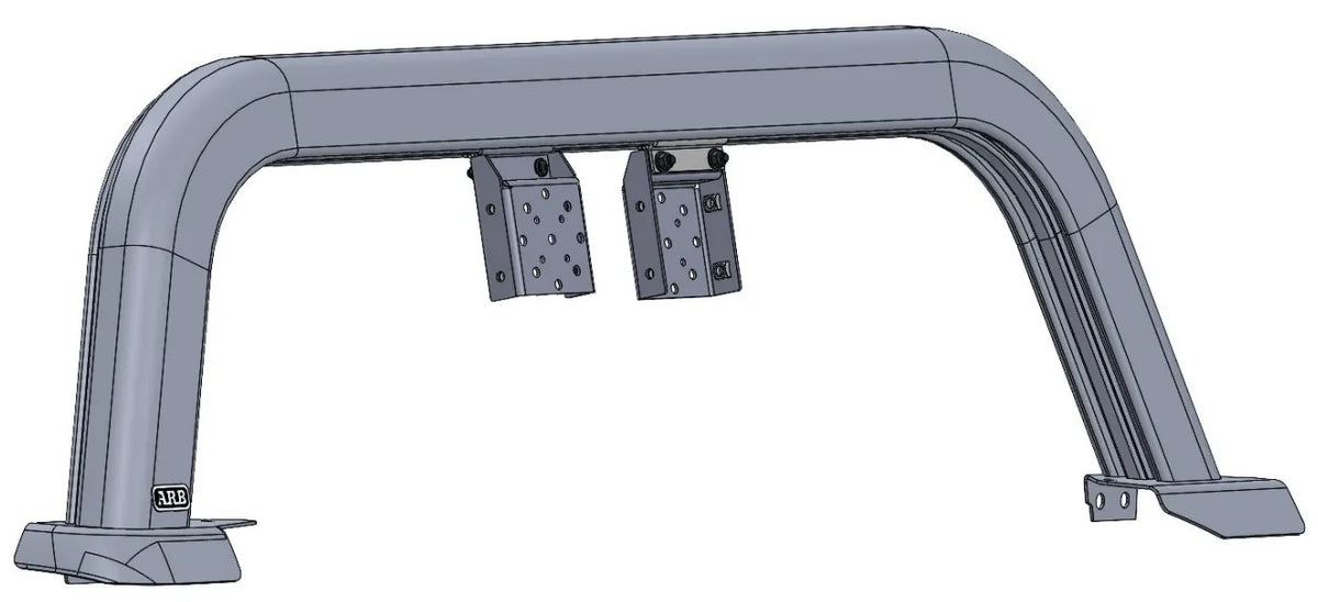 Kit de Support Simple pour Bed Rack ARB (Option) - Ford Ranger/Raptor 2023+
