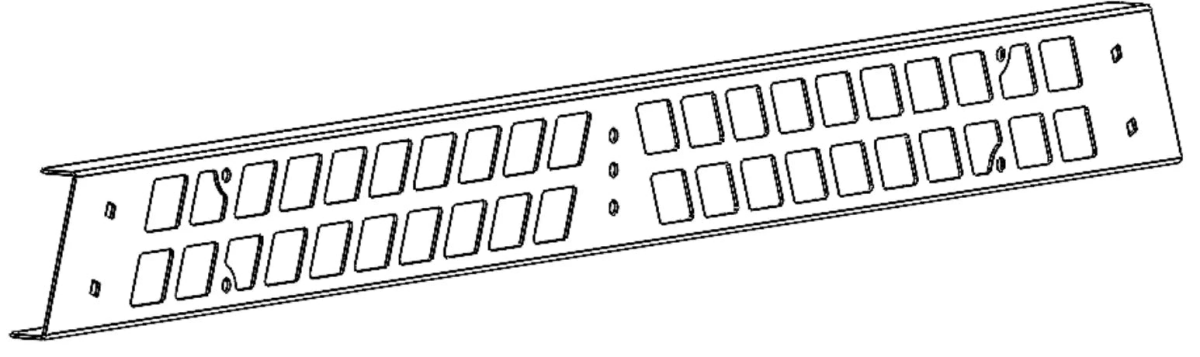 Panneau/Support Latéral pour Bed Rack ARB (Option) - Ford Ranger/Raptor 2023+