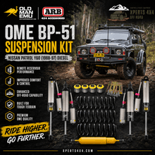 Kit de Suspension OME BP51 - Nissan Patrol Y60 (1988-97) Diesel - Nissan Patrol Y60