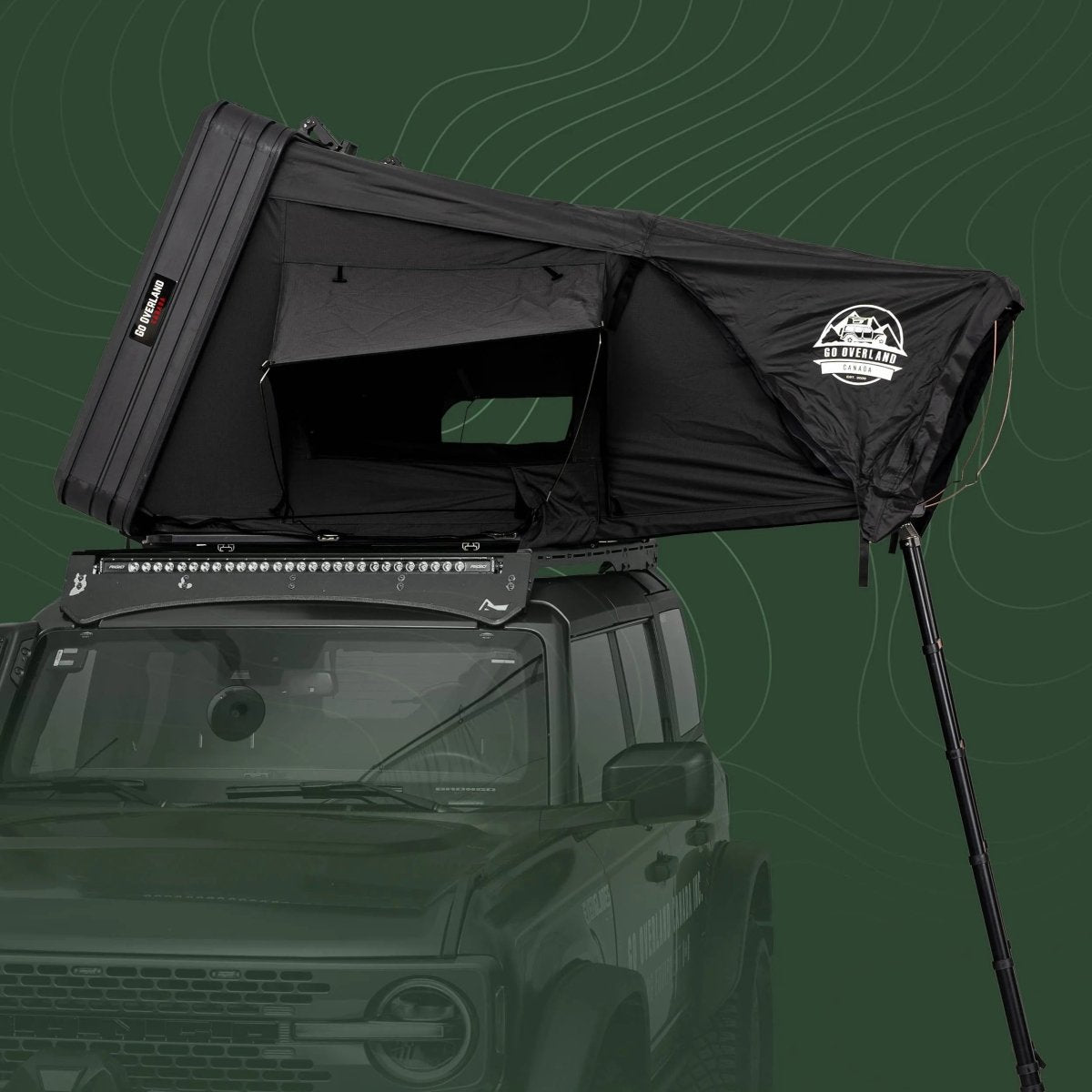 Tente de Toit Expedition XL Go Overland Canada – 4 à 5 Places - BYD Shark 2024+