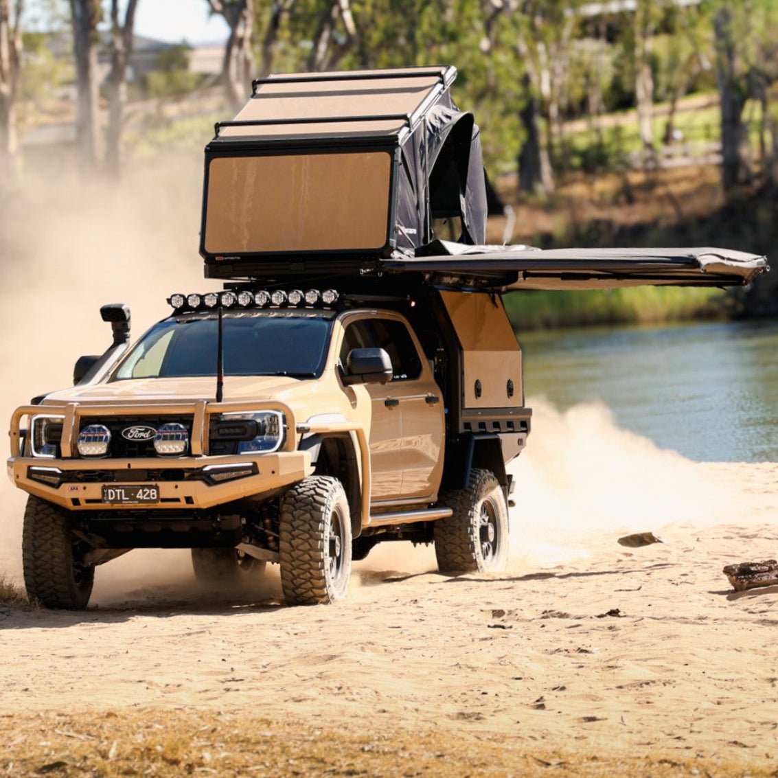 Tente de Toit ARB Intrepid : Espace 4x4 Ultime - BYD Shark 2024+