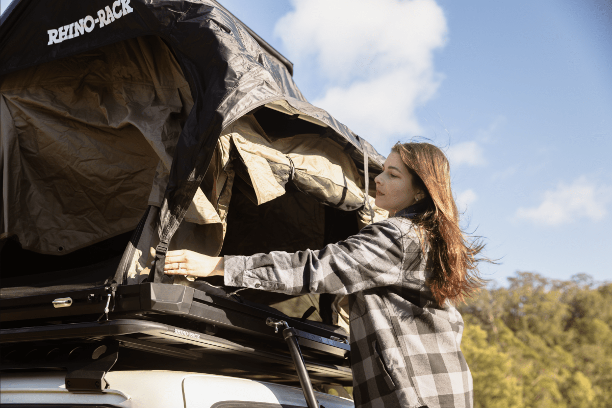 Tente de Toit Rigide Low Profile 2 Personnes - Rhino-Rack - BYD Shark 2024+
