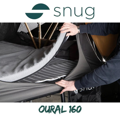 Tente de toit Souple SNUG OURAL 160 (163 x 240 x 126 cm) - BYD Shark 2024+