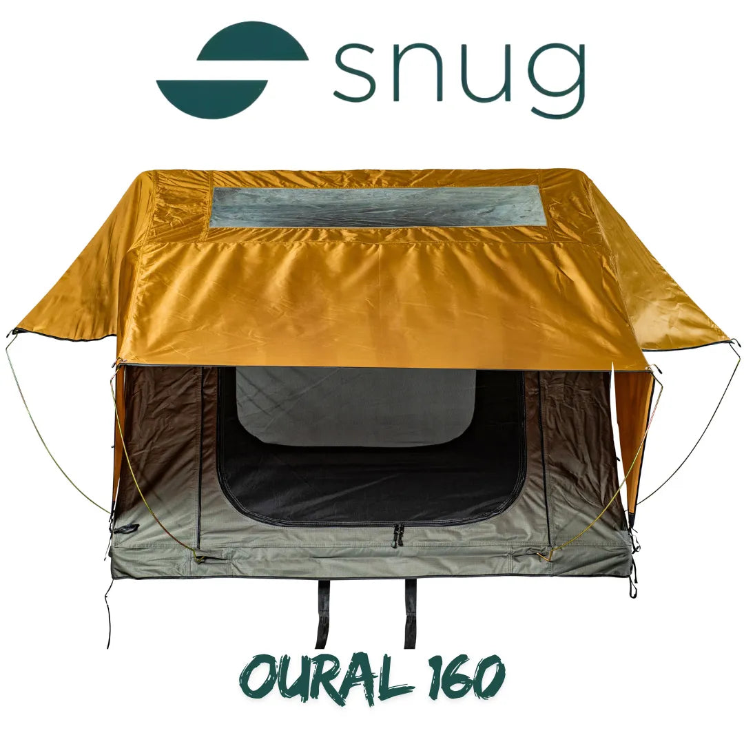 Tente de toit Souple SNUG OURAL 160 (163 x 240 x 126 cm) - BYD Shark 2024+