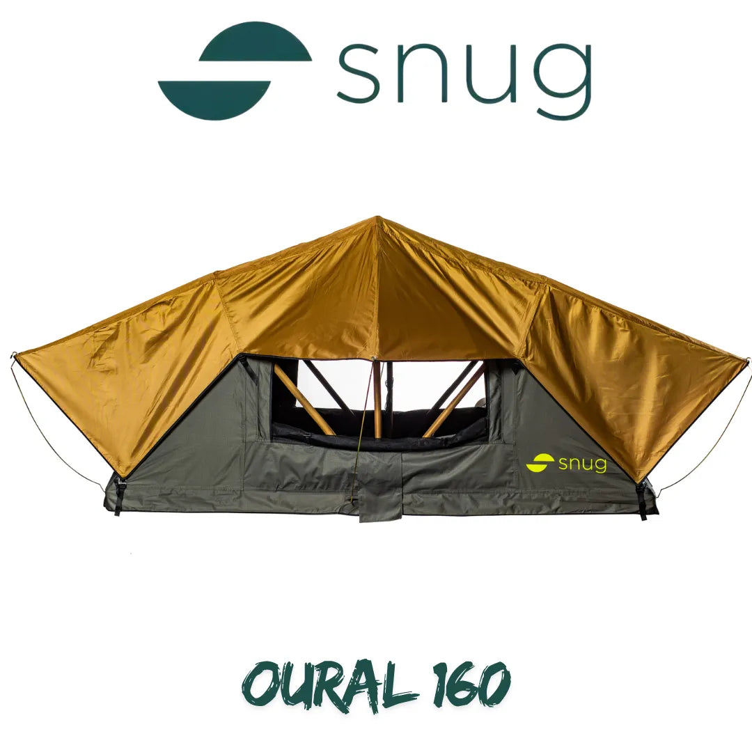 Tente de toit Souple SNUG OURAL 160 (163 x 240 x 126 cm) - BYD Shark 2024+