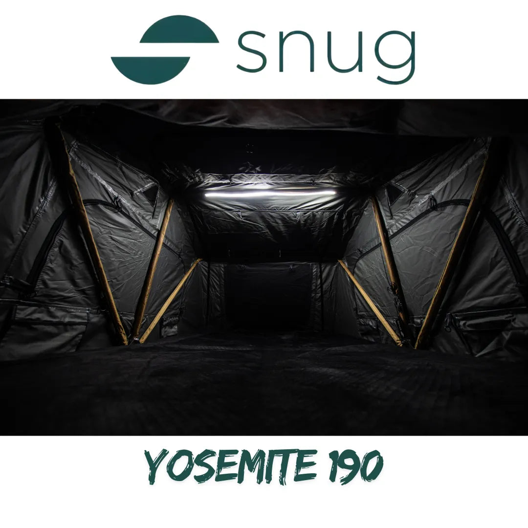 Tente de toit Souple SNUG YOSEMITE 190 (190 x 310 x 126 cm) - BYD Shark 2024+